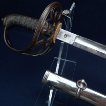 Cambridge University Rifles 1827 Pattern Officers Sword, Sir Lucas Eustratios Ralli 3